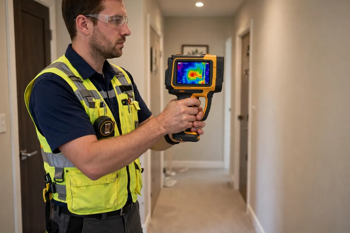 Thermal Imaging Leak Detection in Alhambra, CA